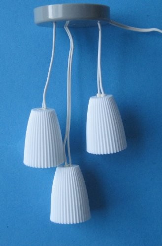 Kahlert Licht kahlert Licht 19589  miniaturowe wyposażenie akcesoria  lampa wisząca 3-częściowy LED 3.5 V