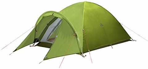 Vaude Campo Compact XT 2P 142214590 namiot 2-osobowy, łatwy montaż, zielony kolor, jeden rozmiar, 142214590