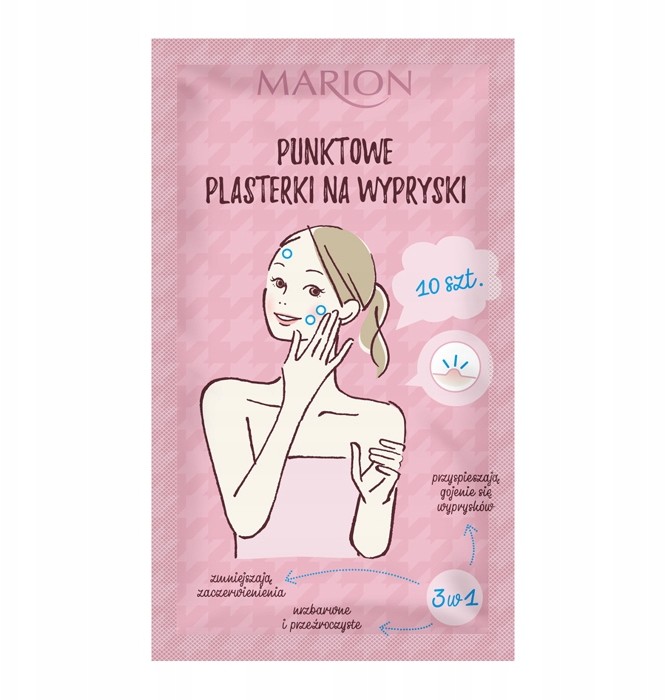 Marion Plasterki punktowe na wypryski 10szt