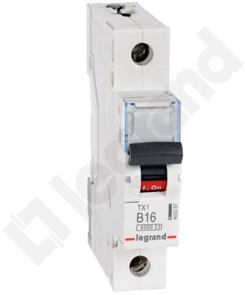Legrand Wyłącznik nadprądowy S301 TX3 C06 l_403430