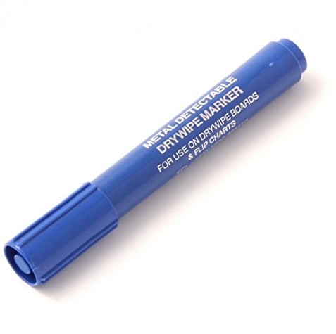 Maya Professional Tools Maya Professional Tools q0800  marker 2/2 wykrywalny na metale i promieniowanie RTG, opakowanie 10 sztuk, niebieski korpus, niebieski atrament Q0800-2/2