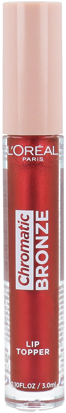 Loreal Chromatic Bronze Lip Topper Błyszczyk Do Ust 04 Red Tonic