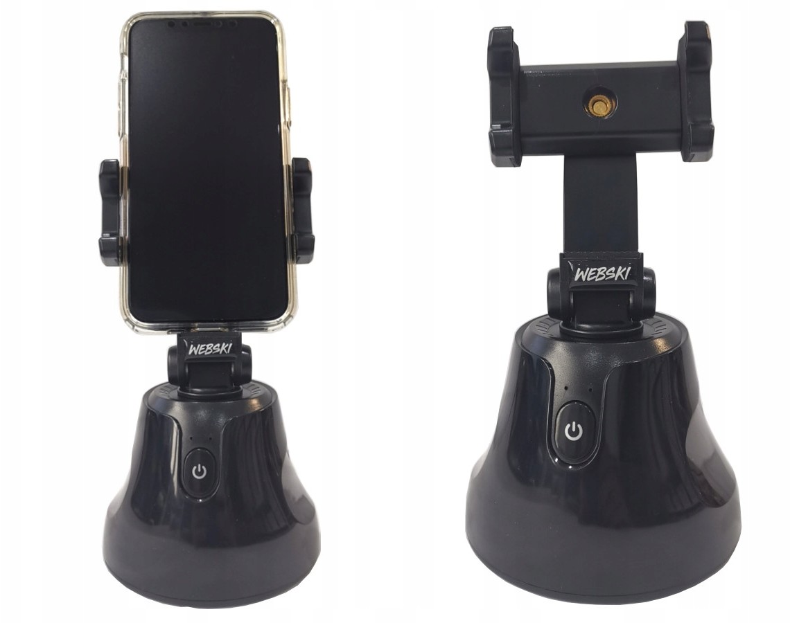Uchwyt 360 Do Telefonu Śledzenie Twarzy Bluetooth