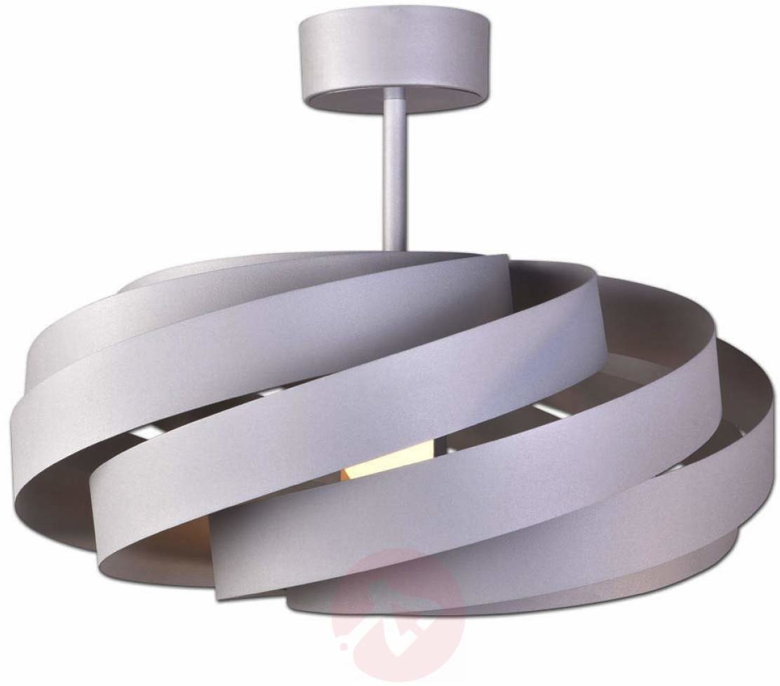 LIS Poland Elegancko zakręcona lampa sufitowa Vento, 50 cm