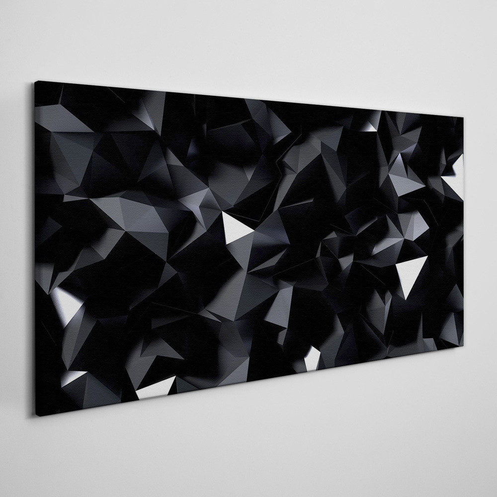 PL Coloray Obraz Canvas Abstrakcja Trójkąty Geometria 100x50cm