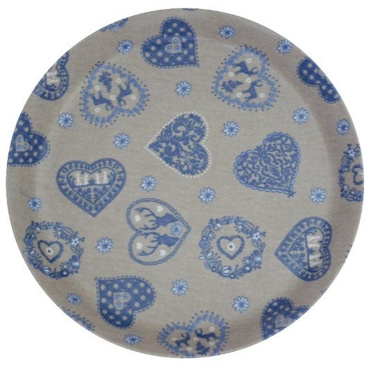 VIVENZI VIVENZI Taca VIVENZI Blue Heart 31 cm)