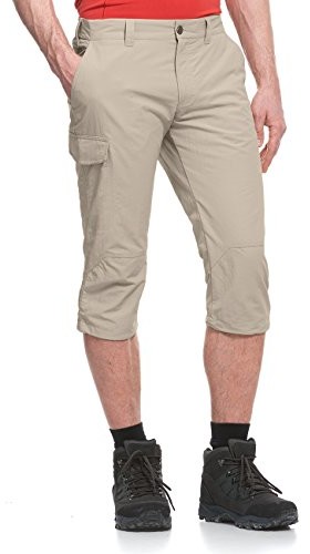 Maier Sports Męskie spodnie 3/4 Jens, Feather Gray, 54, 131004
