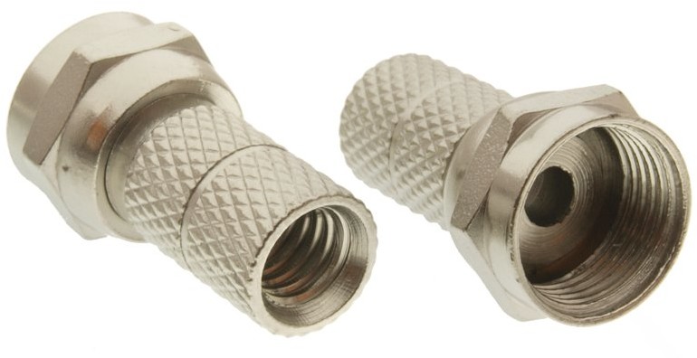 Wtyk RG58 Rtv i Cb typu F Antenowy 4,8mm 2504