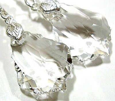 Swarovski Arande KOLCZYKI SREBRO - 22 mm - Barok Crystal 1138046953