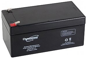 Dyno Europe Dyno Europe AKUMULATOR KWASOWO-OŁOWIOWY 12V - 3,3Ah DAS12-3.3