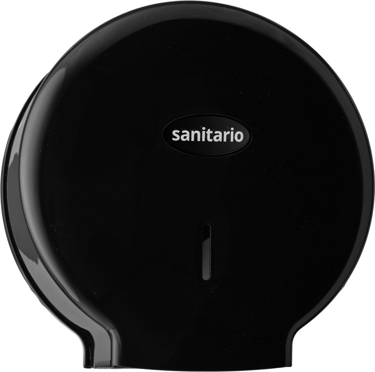 Sanitario Pojemnik na papier toaletowy Midi SANITARIO NEGRO plastik czarny