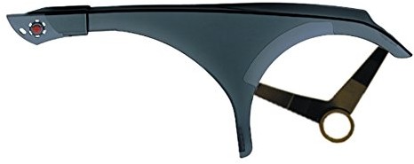 Hebie Osłona łańcucha Dolphin 390/391 1-skrzydłowe zapewnia przerzutki, niebieski 0391E5