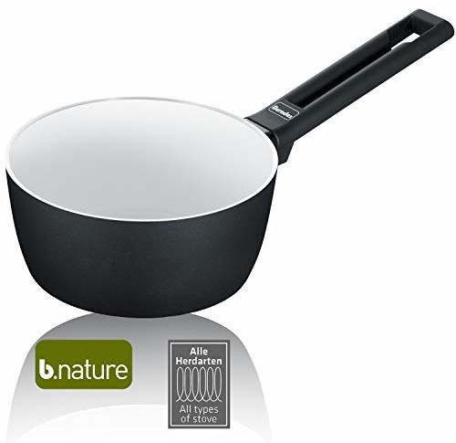 Berndes Berndes 013351 aluminiowy Indukcja Smart rondel 16 cm, aluminium, czarny/biały 013351