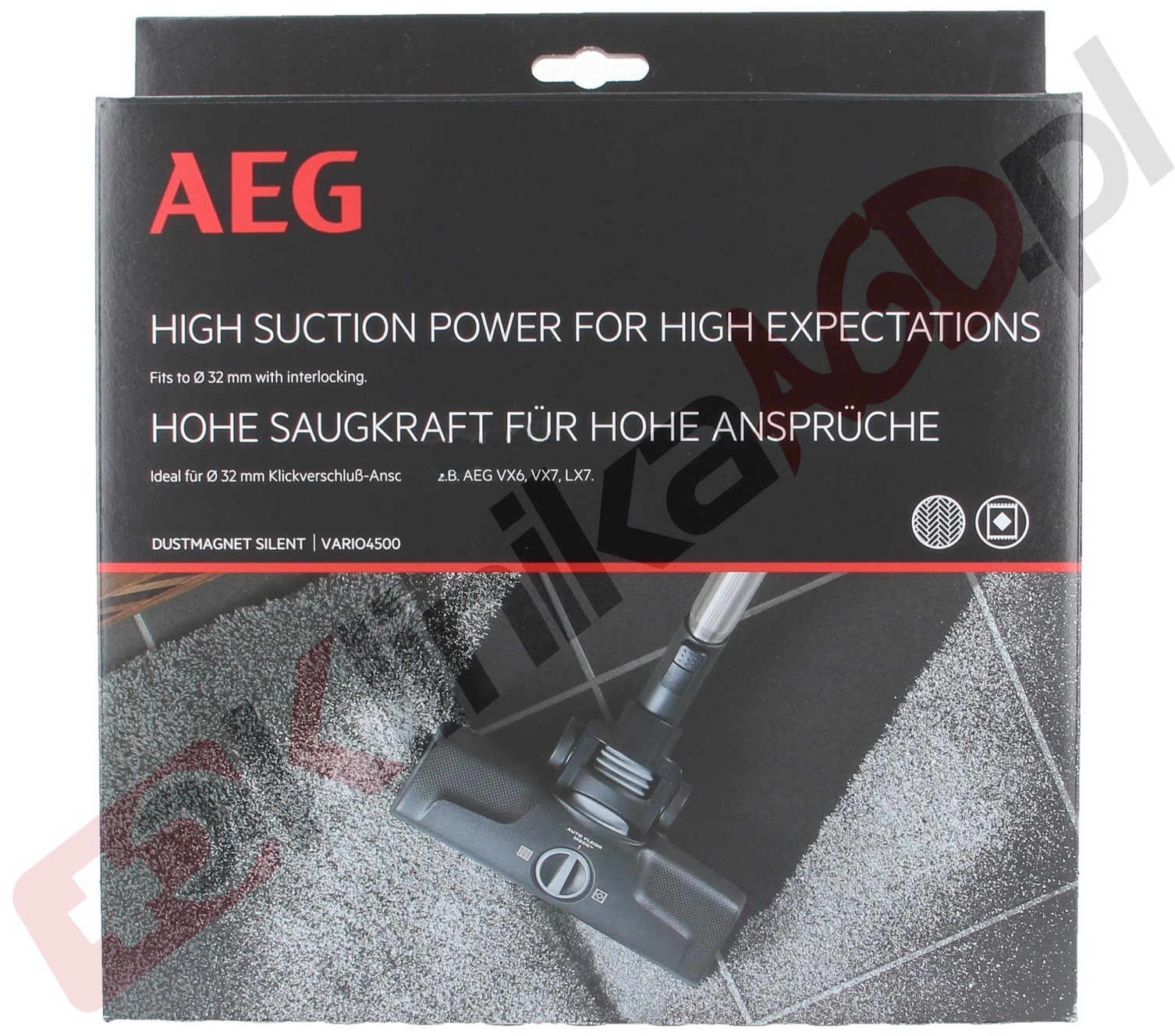 Electrolux Ssawka / szczotka do odkurzacza AEG 9009229668