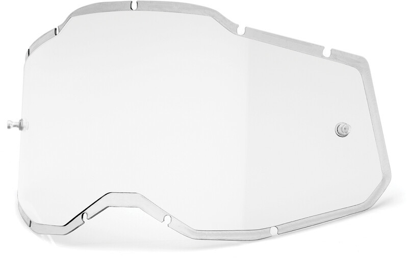 100% 100% Injected Anti-Fog Replacement Lenses Gen2, clear  2021 Akcesoria do okularów i gogli HU-GOG-9042/76/unis