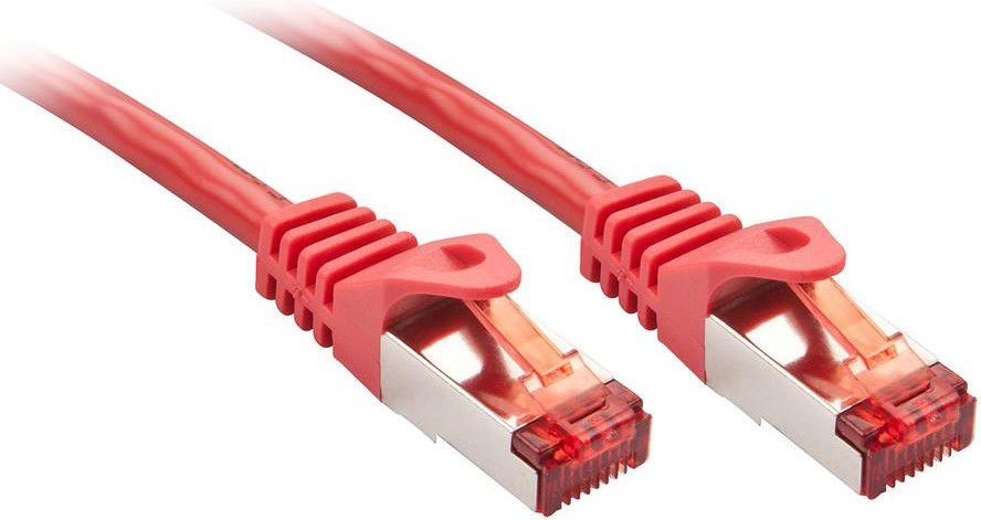 LINDY RJ-45/RJ-45 kat.6 Czerwony 1.5m 47363