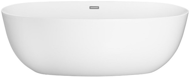 Oltens Ebba wanna wolnostojąca 170x80 owalna akrylowa biała 12012000