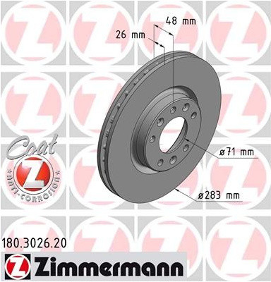 Zimmermann (OTTO GMBH) (OTTO GMBH) 180.3026.20 180.3026.20