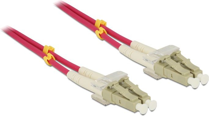 Delock Patchcord światłowodowy LC LC Duplex OM4 5m 84643 84643
