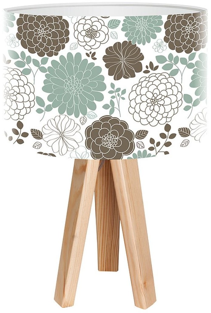 Macodesign Lampa biurkowa Dalia w szarościach mini-foto-073, 60 W