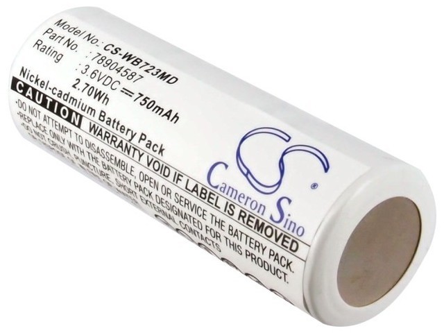 Cameron Sino Welch-Allyn 78904587 750mAh 2.70Wh Ni-Cd 3.6V