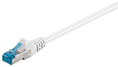 Goobay Cat przewód, 0,25m, biały 92707