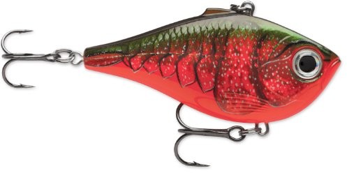 Rapala rippin 'RAP 05 łowienie loki, 2-calowy, czerwony Crawdad RPR5