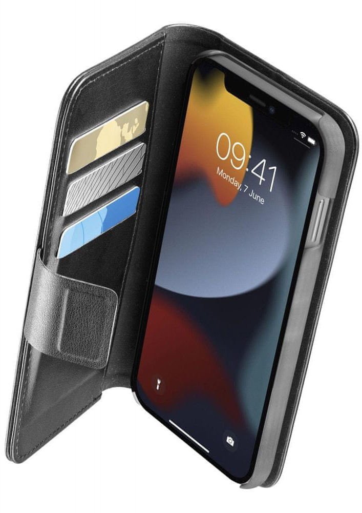 Cellular Line etui ochronne Book Agenda 2 Apple iPhone 13 Pro Max czarne BOOKAG2IPH13PRMK