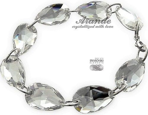 Swarovski Arande Elegancka Bransoletka Crystal Srebro 3214954930