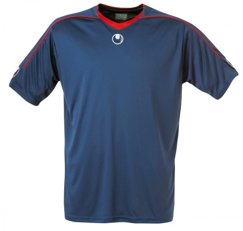 Uhlsport trykot Stream II z długim rękawem, wielokolorowa, M 100305711_marine/rot_M