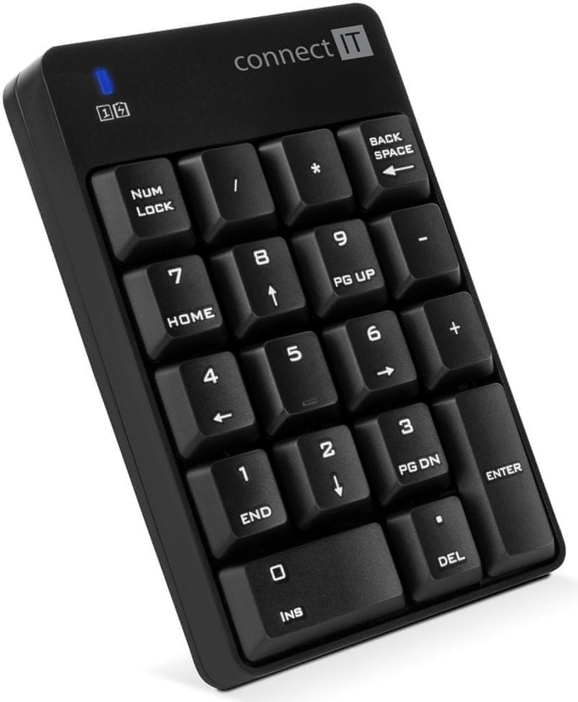Connect IT klawiatura numeryczna NumCALC CKB 0061 BK)