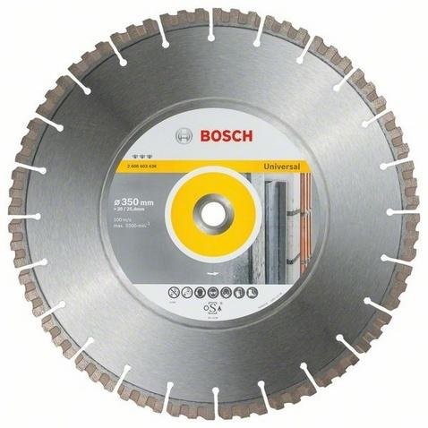 Bosch Tarcza diamentowa segmentowa universal, 350 mm