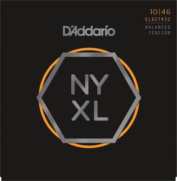 DAddario NYXL09544 struny do gitary elektrycznej z niklu raną, super lekkie plus, 9,5-44 NYXL09544