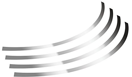 Lampa Lampa 30780 naklejka na koła 35 cm, 15 cm, 40 cm, chrom 30780