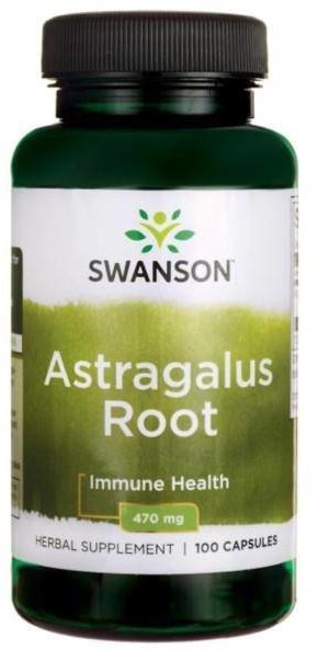 SWANSON Astragalus Root 470 Mg 100 K