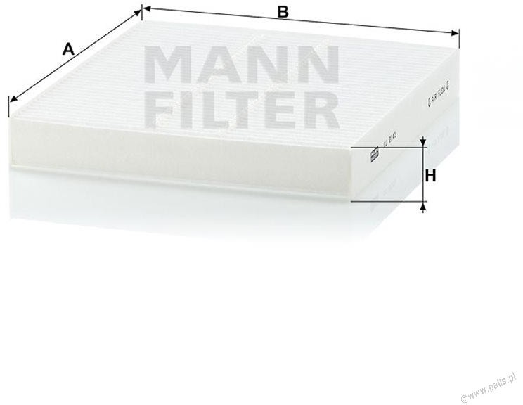 MANN filtr kabinowy CU2141 CU2141