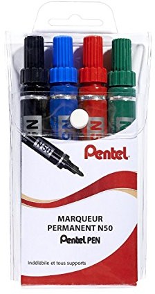 Pentel Marker Permanent stożkowej koronka N 50/4