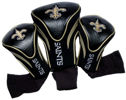Team Golf Team Golf NFL Contour Golf Club Headcovers (3 Count), Numbered 1, 3, X, Fits Oversized Drivers, Utility, Rescue & Fairway Clubs, Velour Lined for Extra Club Protection 637556318947
