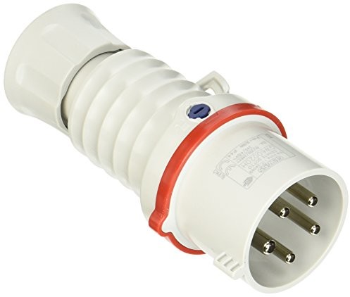 Gewiss gw60020h niskiego napięcia śruba okablowania wtyczka proste, o wysokiej wydajności, IP44/IP54, 6 odniesienia, 3p, N + E pole, 380 V-415 V, 32 A, 50 HZ/60 HZ, czerwony GW60020H