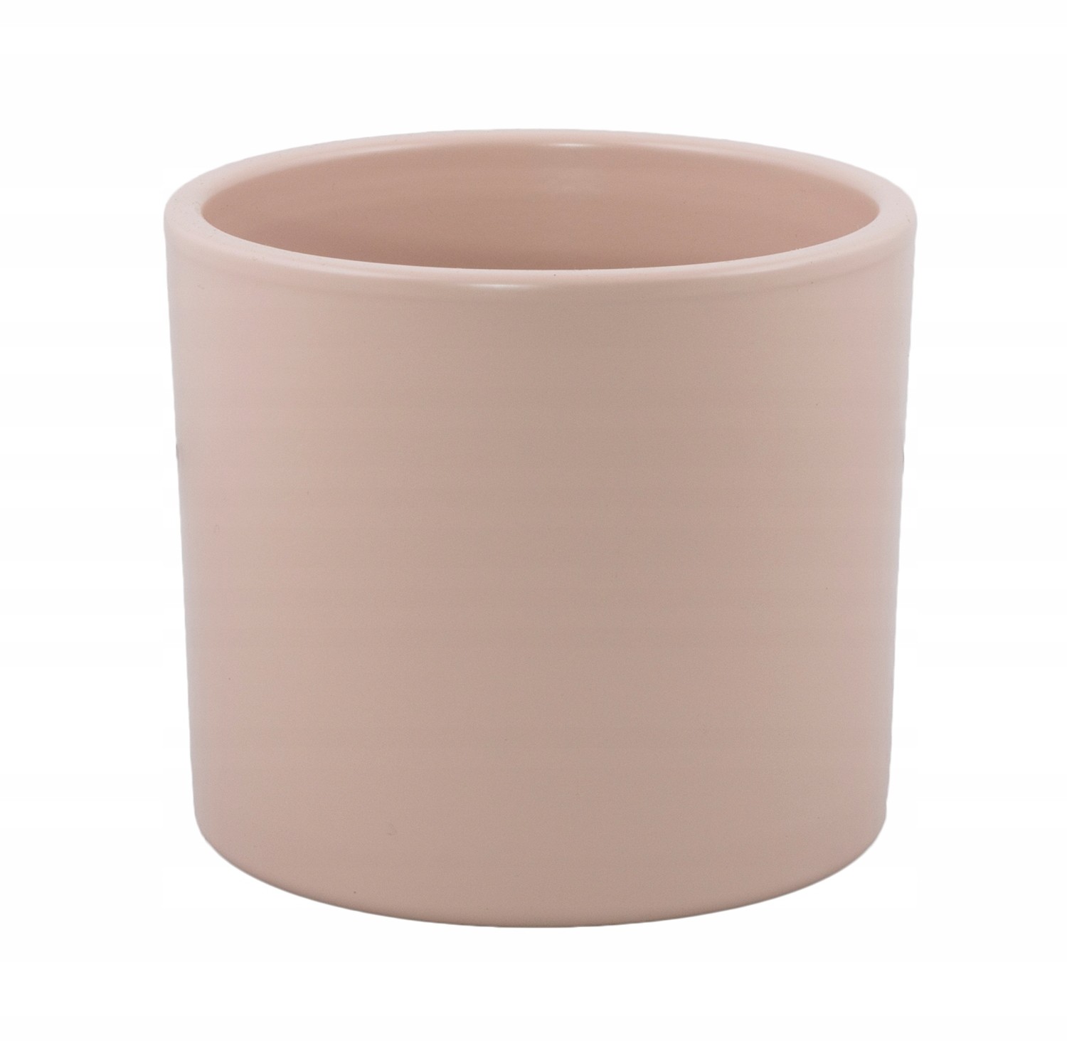 Różowa Donica ceramiczna śr. 13cm