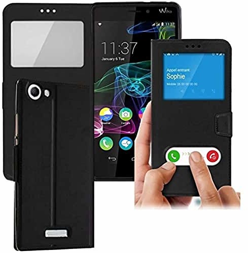 Wiko iPOMCASE Coque Double Fentre pour Ridge Decro Ridge