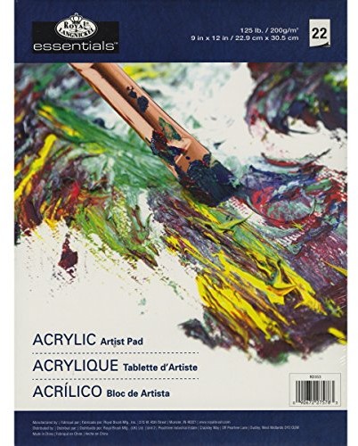 Royal Langnickel Royal & Lang Niklowo rd353  malblock oleju i kolorze ze szkła akrylowego RD35-3