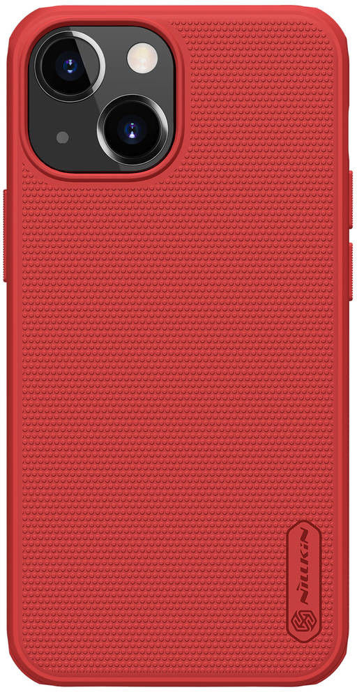 Nillkin Super Frosted Shield Pro wytrzymałe etui pokrowiec iPhone 13 mini czerwony hurtel-75180-0