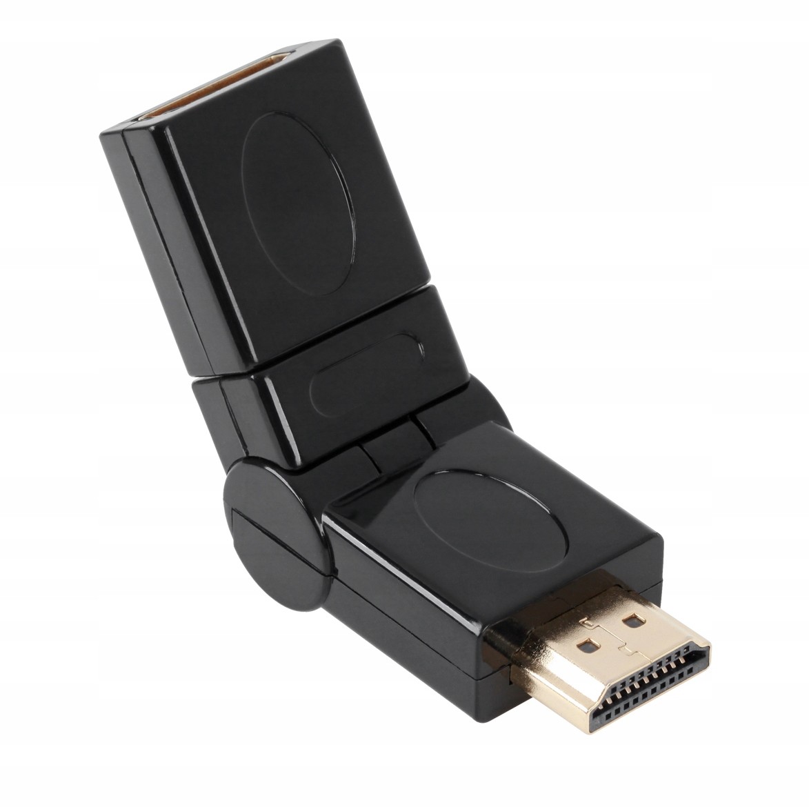 Złącze Hdmi gniazdo-wtyk z możliwością rotacji