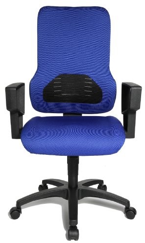 Topstar biurowe krzesło obrotowe Air Solution, niebieski TO40JW56