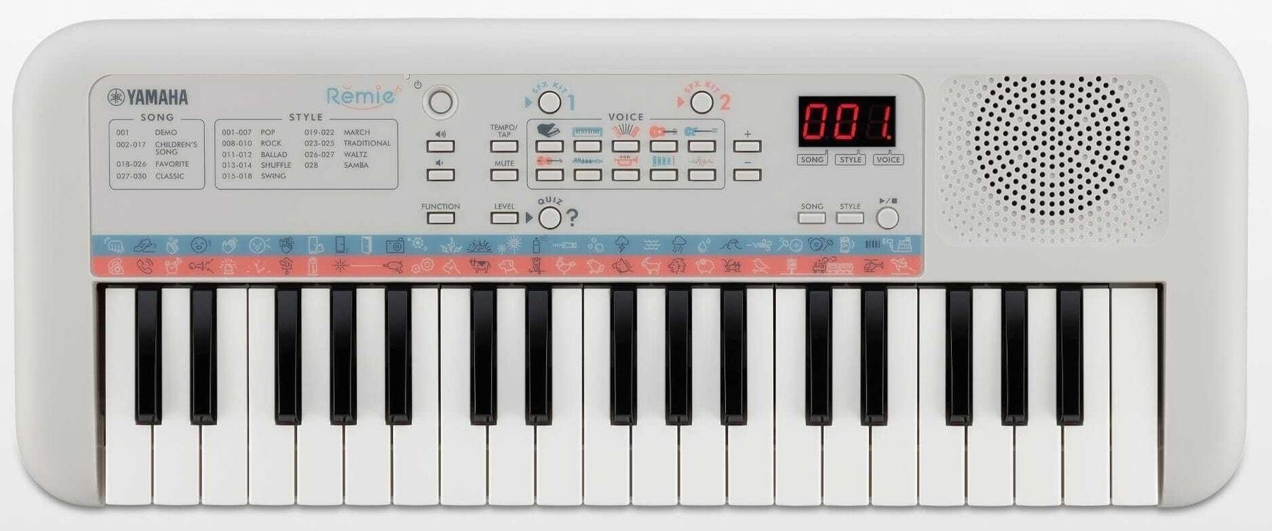 Yamaha PSS-E30 - Wysokiej jakości mini klawiatura