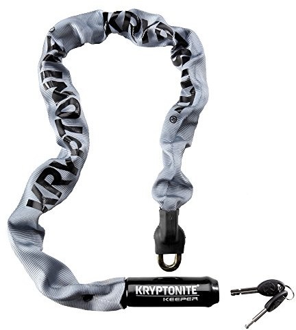 KRYPTONITE Keeper 785 blokada bezpieczeństwa z łańcuszkiem, szary 001591