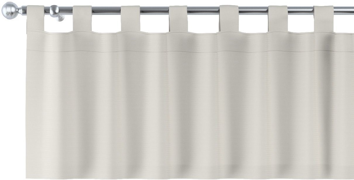 Dekoria Lambrekin na szelkach Silver(jasnoszary) 130 × 40 cm Cotton Panama 1356-702-31