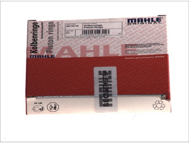 MAHLE PIERŚCIENIE TŁOKA 03852N0 MAHLE 83/1,2-1,5-2,5 STD VOLVO 850 C70 S40 S70 V40 V70 2,0 2,4 2,5 93-03 MAHLE 03852N0