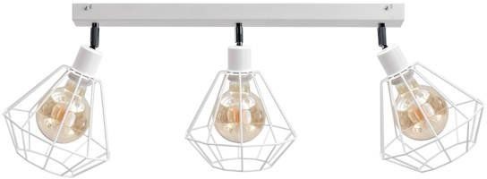 Keter lighting 463 Nowoczesna Lampa sufitowa FOSKAL WHITE OP.OŚW. 3PŁ KL-463